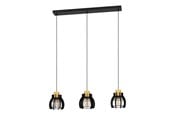 Lamper - EGLO Stillington 1 Langbord 3Xe27 Sort/Natur - 43925