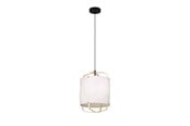 Lamper - EGLO SURFLEET pendel, træ/hvid - 43874