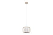 Lamper - EGLO TERRAROSA pendel Ø285 mm, sand/hvid - 900867