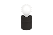 Lamper - EGLO Turialdo 1 Bord E27 Træ Sort - 900334