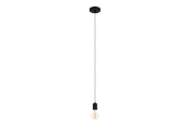 Lamper - EGLO Yorth Ophæng E27 L1500 Sort - 43801