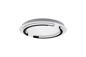 Lamper - EGLO Zampote Loft Ø420 3400Lm Hvid/Sort - 900328