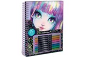 Kreativt Legetøj - Nebulous Stars Nebulous Star Black Pages Coloring Book - Isadora - 232-11136
