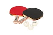 Fodbold og boldspil - My Hood 2 bordtennisbat med 3 bolde - 901021