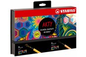 Hobby artikler - STABILO  ARTY kreativt sæt 68 penne, Point 88 & Pen 68 34 af hver - 204096