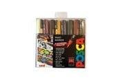 Hobby artikler - POSCA marker sæt PC-5M, 8 ass. DEEP farver - 401615