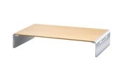 Dockingstation - j5create Wood Monitor Stand with Docking Station - JCT425-N