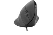 Mus - Speed-Link Piavo Ergonomic Vertical USB Mouse - Ergonomisk mus - 5 knapper - Sort - SL-610019-RRBK