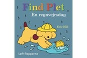Børnebøger - Find Plet - En regnvejrsdag - Børnebog - Papbog - 9788711982280