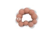Babylegetøj - Filibabba Teether - Lily the larva Peach - FI-PT040
