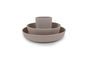 Baby Udstyr - Filibabba Silicone dinner set - Warm Grey - FI-02251