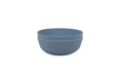 Baby Udstyr - Filibabba Silicone bowl 2-pack - Powder blue - FI-SI021