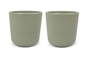 Baby Udstyr - Filibabba Silicone cup 2-pack - Green - FI-02267