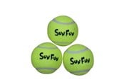 Fodbold og boldspil - Happy Summer Tennisbolde 3-Pak - 301070