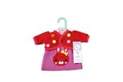 Dukker & Tilbehør - Dolly Moda Strikkjole og Jakke 34-38 cm - 870600
