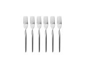 Køkkenredskaber - Gense Cake fork Twist 16 cm 6 pieces Glossy steel - 20591