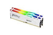 RAM - Kingston FURY Beast RGB DDR5-6000 - 64GB - CL36 - Dual Channel (2 pcs) - AMD EXPO - Hvid med RGB - KF560C36BWEAK2-64