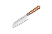 Køkkenredskaber - Lion Sabatier Santoku knife Ideal Provence 13 cm Steel/Olivewood - 20791