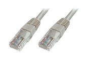 Netværkskabel - DIGITUS Ecoline patch cable - 50 cm - grey - Grå - 0.5m - DK-1512-005