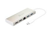 Dockingstation - j5create USB Type-C Dual HDMI Mini Dock (med Ethernet og PD) - JCD381-N