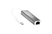Netværksadapter (netkort, printserver mv.) - j5create JCE133G - network adapter - USB-C 3.1 Gen 1 - Gigabit Ethernet x 1 - JCE133G-N