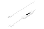 USB kabel - j5create USB-C Dynamic Power Meter Charging Cable - JUCP14-N