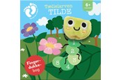 Børnebøger - Tællelarven Tilde - med fingerdukke - Børnebog - Papbog - 9788742511800