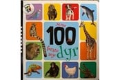Børnebøger - Mine første 100 seje dyr - Børnebog - Hardcover - 9788742512104