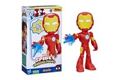 Figur - Spidey and His Amazing Friends Supersized Iron Man 23 cm - F61645X2