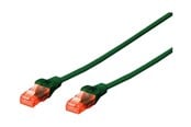 Netværkskabel - DIGITUS Professional patch cable - 3 m - green RAL 6016 - 3m - DK-1644-030/G