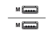 USB kabel - Lenovo - USB cable - USB to USB - 15 m - 40CLCBCTRL