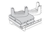Systemtilbehør (kølepasta mv.) - Zebra handheld cradle cup replacement kit - CRDCUP-NGTC7-05