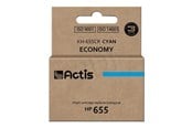 Blæk, Toner & Forbrugsstoffer - Actis standard KH-655CR - cyan - refurbished - ink cartridge (alternative for: HP 655) - KH-655CR