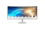 Skærm - 34" MSI PRO MP341CQWDE - 3440x1440 (UWQHD) - 100Hz - VA - 9S6-3PB2CT-010
