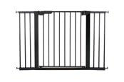 Baby Udstyr - BabyDan Premier sikkerhedsgitter med 6 forlængere, sort, 112-119,3 cm - 60116-2696-01