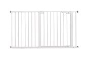 Baby Udstyr - BabyDan Premier sikkerhedsgitter ekstra bred, hvid, 132,5-138,7 cm - 60114-2499-01