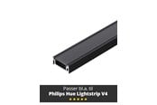 Smart Home - Light Solutions Aluminum profile - Model S for Philips Hue and WiZ - Black - 5714255008067
