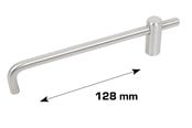 Beslag & hængsler  - Home>it Furniture Handle "Mette" 8mm - 13715