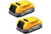 Akku & Lader - Dewalt DCBP034E2-XJ Powerstack 2x 18V 1.7Ah Batter - DCBP034E2-XJ