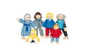 Trælegetøj - Goki Dollhouse City-Family - SO218