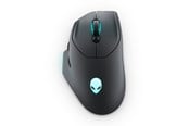 Mus - Dell Alienware Wireless Gaming Mouse AW620M - Mus - Optisk - 7 knapper - Sort - AW620M-G-DEAM