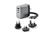 Mobil - Adaptere & Opladere - ALOGIC 3 Port 67W Rapid Power Multi-Country GaN Charger - WCM3X67-SGR