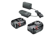 Akku & Lader - Bosch Starter Set 18V battery charger - 2Ah 4Ah - with battery - 2 - Li-Ion - 1600A027U9