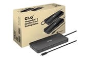 Dockingstation - Club 3D - docking station - USB-C / Thunderbolt 3 / Thunderbolt 4 - 3 x Thunderbolt 4 - GigE - CSV-1581