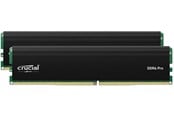 RAM - Crucial PRO DDR4-3200 - 64GB - CL22 - Dual Channel (2 pcs) - Intel XMP - Sort - CP2K32G4DFRA32A