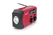 DAB, netværks- og clockradio - DENVER SCR-2010 - Emergency Radio - Solar - Dynamo - 2000mAh Powerbank - AM/FM - SCR-2010