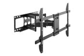 Vægbeslag, AV-Beslag & AV-Møbler - Gembird WM-80RT-02 - mounting kit - Rotate & Tilt - for LCD TV - fine texture black - Maks 60 kg - Maks størrelse 80" - WM-80RT-02