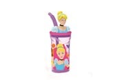 Skoletilbehør - Euromic Desiney Prinsesser 3D figur vandflaske 360 ml - 088808720-51266
