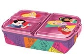 Skoletilbehør - Euromic Disney Princesser multirums madkasse 18 x 13 cm - 088808735-51220