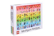Puslespil - Euromic Lego minifigure rainbow puslespil 1000 brikker - 4013116-214382